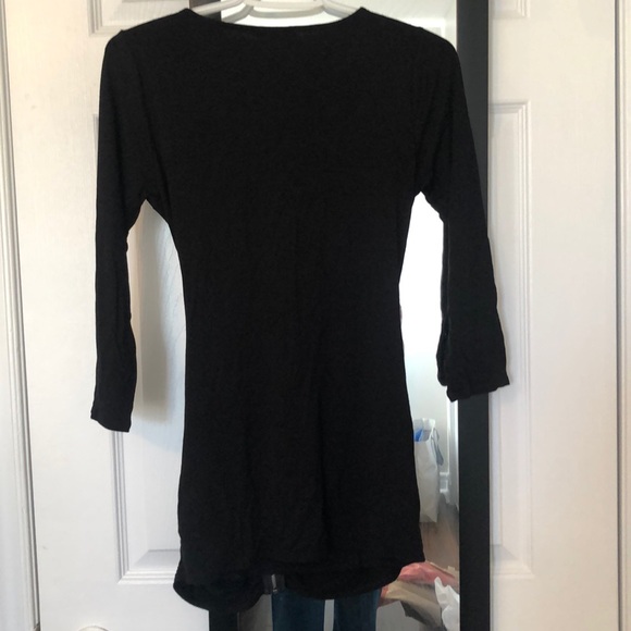 Guess black long top/short dress almost new - Picture 3 of 4